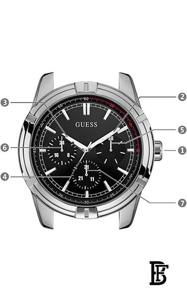 Guess Men's Water Resistant Analog W0965G1 image 3