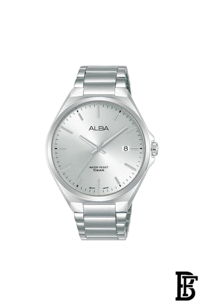 Alba AS9P91X Men's Stainless steel Quartz Analog Wrist Watch Warranty from Elaraby Group image 1