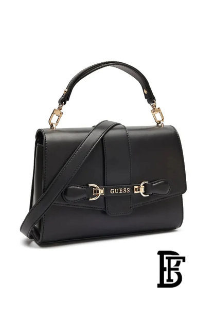 Guess Black Women Shoulder Bag Hwvg95 00200 Bla  – Elegant Everyday Shoulder Bag image 6