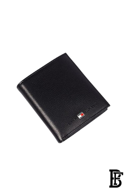 Tommy Hilfiger Men’s Trifold Wallet-Sleek and Slim Includes ID Window and Credit Card Holder black classic image 2
