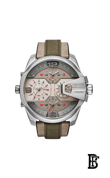 DIESEL Men's Water Resistant Chronograph Watch Dz7375 + Gift perfume Tester 30 ml image 2