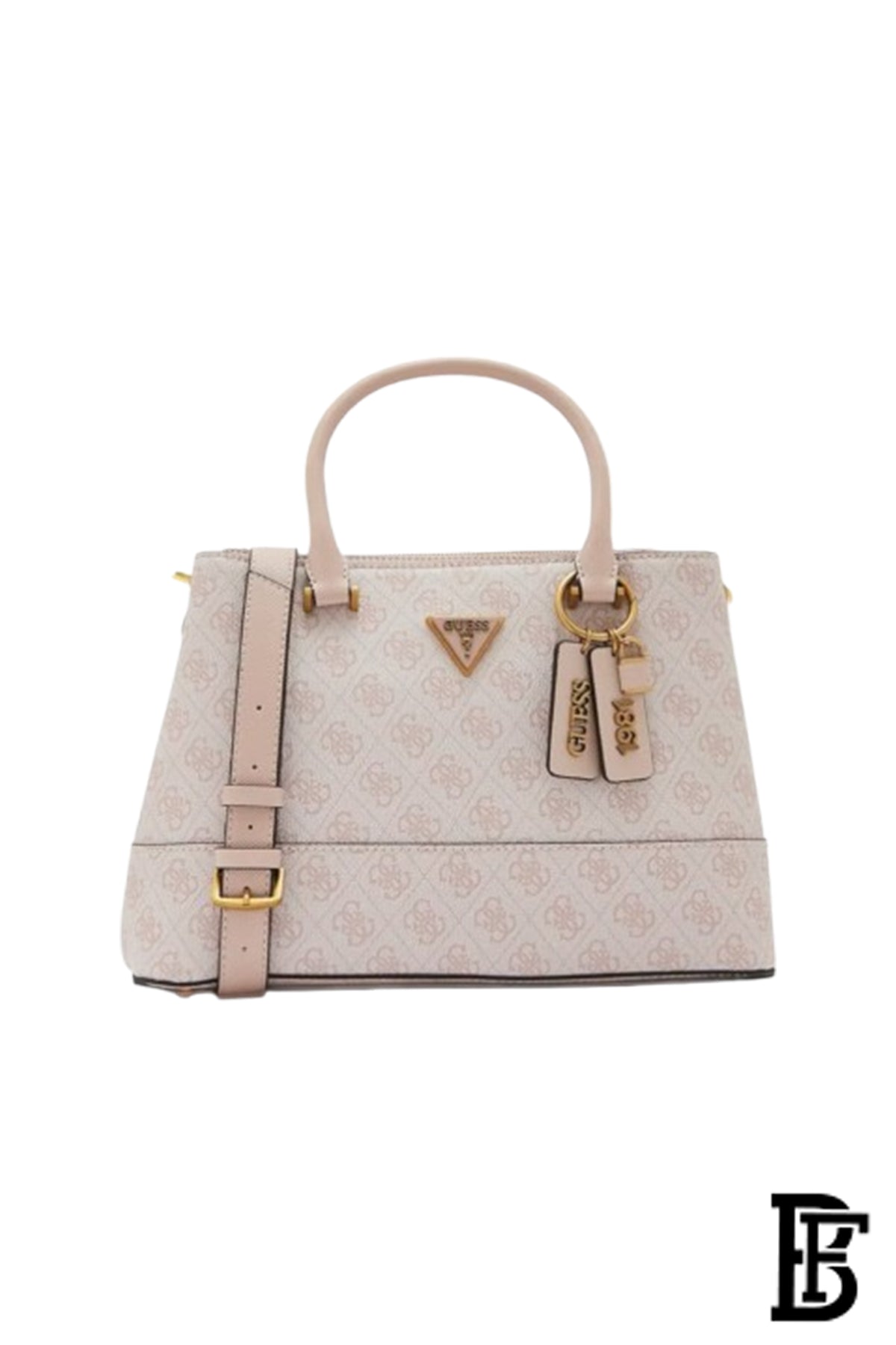 BOLSA CORDELIA LOGO LUXURY SATCHEL GUESS BG837706 PINK image 1