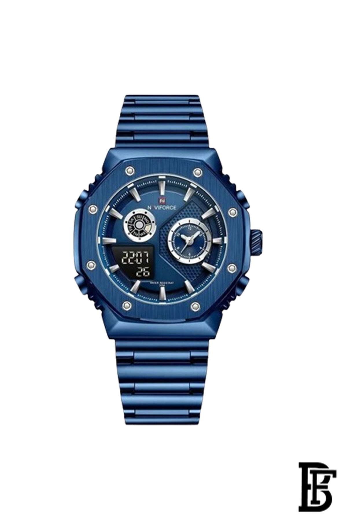 NAVIFORCE NF9216S BE/BE MEN'S Stainless Steel Analog Wrist Watch image 0