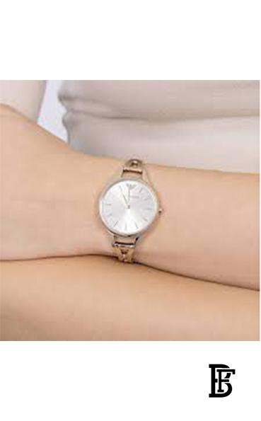 EMPORIO ARMANIWomen's Metal Analog Wrist Watch AR11055 image 3