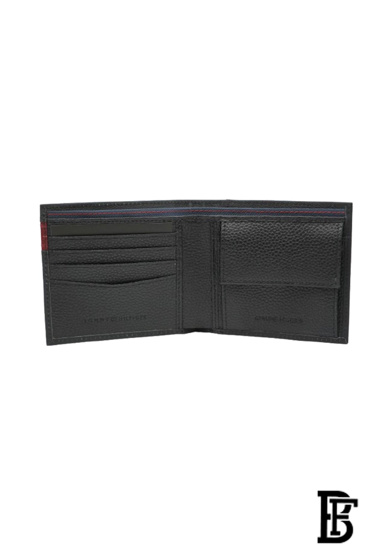 Tommy Hilfiger Leather Wallet for Men BLACK image 9