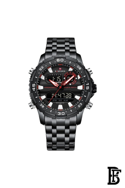 NAVIFORCE NF9234 BRB  MEN'S Stainless Steel Analog Wrist Watch image 1