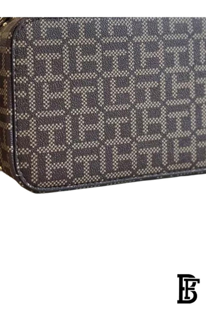 Tommy Hilfiger Monogram Zipper Closure Sling Bag\BAGD023 image 3