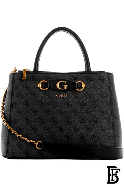 GUESS Womens Izzy Satchel Bag Satchel image 0