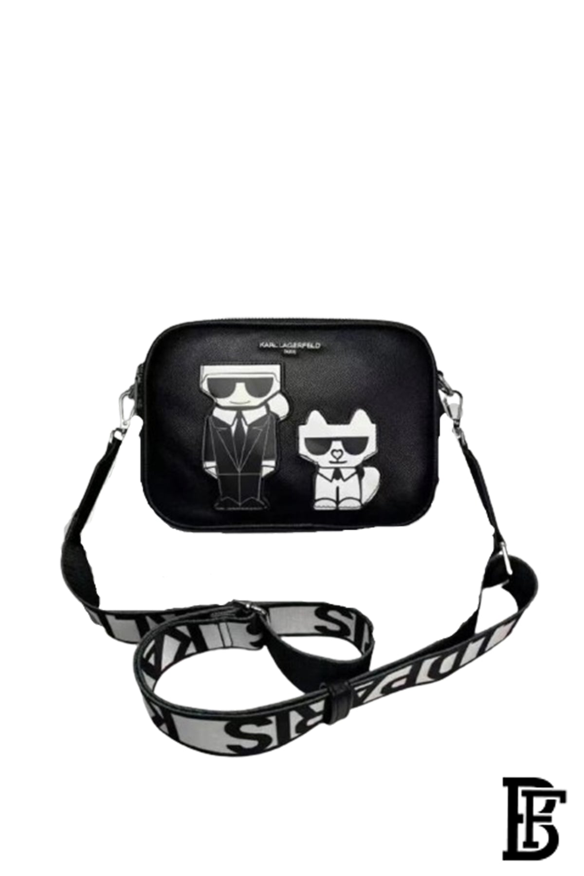 Karl Lagerfeld Maybelle Round Head Duo Camera Crossbody BAG0089   image 0