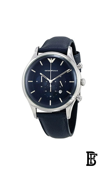 EMPORIO ARMANI Men's Water Resistant Chronograph Watch AR11018 + Gift perfume Tester 30 ml image 2