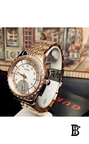 GUESSWomen's Stainless Steel Analog Watch W0931L3 image 1