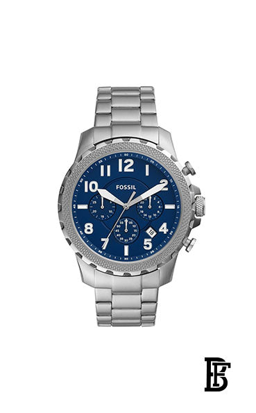 FOSSIL FS5604 Men's Stainless Steel Analog Watch  + Gift perfume tester 30 ml image 2