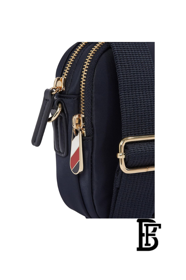 Tommy Hilfiger Blue Women Cross Body Bag Aw0Aw17230 – Elegant Everyday Shoulder Bag image 10
