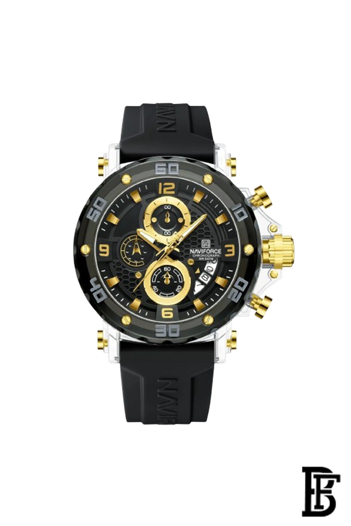 NAVIFORCE NF7123 SGB  MEN'S Stainless Steel Analog Wrist Watch image 0