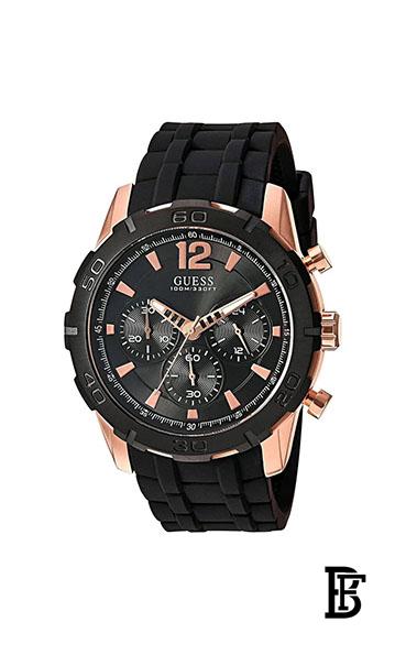 GUESSMen's Water Resistant Silicone Analog Watch W0864G2 image 3