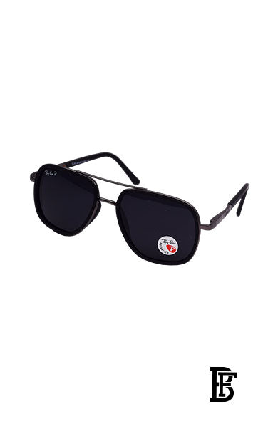 Generic rectangular sunglasses inspired by Rayban sn015 image 1