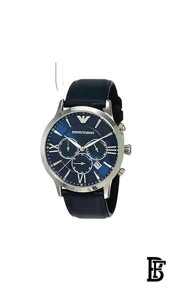 EMPORIO ARMANI Men's Analog Leather Wrist Watch Ar 11226 image 2