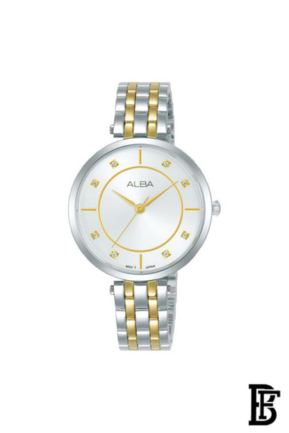 Alba ARX080X Women's Stainless steel Quartz Analog Wrist Watch      Warranty from Elaraby Group image 0