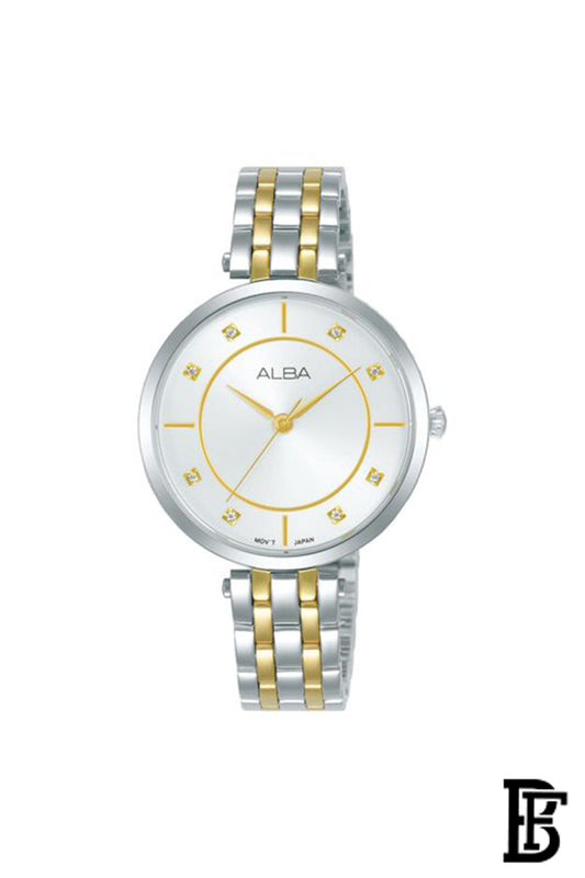 Alba ARX080X Women's Stainless steel Quartz Analog Wrist Watch      Warranty from Elaraby Group image 0