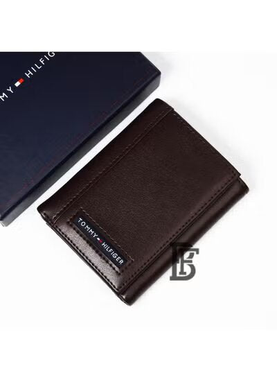 Tommy Hilfiger Leather Wallet for Men Brown image 1