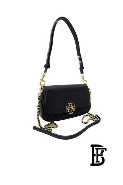 Tory Burch Black Leather Women Handbag 138772 001 – Elegant Everyday Shoulder Bag image 11