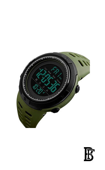 SKMEI  Men's Digital Watch Rubber SK1251Green Olive image 2