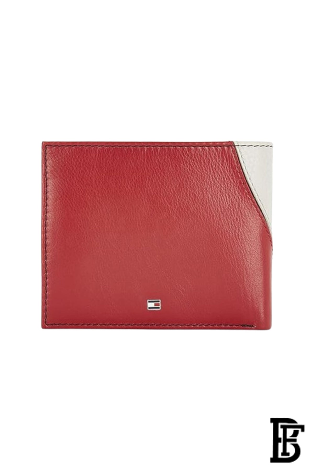 Tommy Hilfiger Red, White & Blue Leather Men's Wallet-wallet00123 image 3