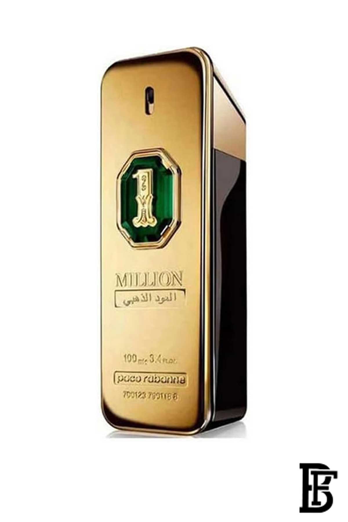 PACO RABANNE 1 MILLION GOLDEN OUD (M) PARFUM INTENSE 100ML ORIGINAL image 1