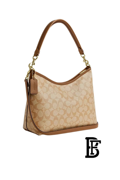 Coach Khaki Women Shoulder Bag Cr149 1 – Elegant Everyday Shoulder Bag image 3