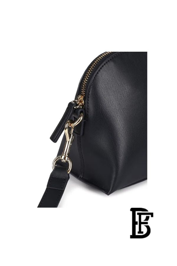 Tommy Hilfiger Navy Blue Leather Women Handbag Aw0Aw17065 – Elegant Everyday Shoulder Bag image 6