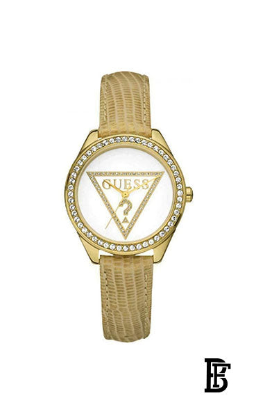 GUESS W70015L1 Women's Leather Quartz  Analog Wrist Watch image 1