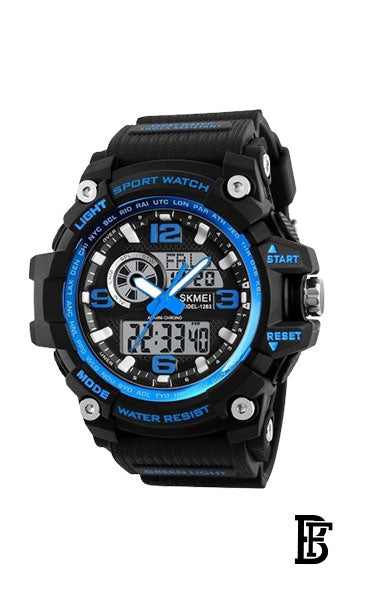 SKMEI  Men's Military Wrist Watch SK1283 Blue image 1