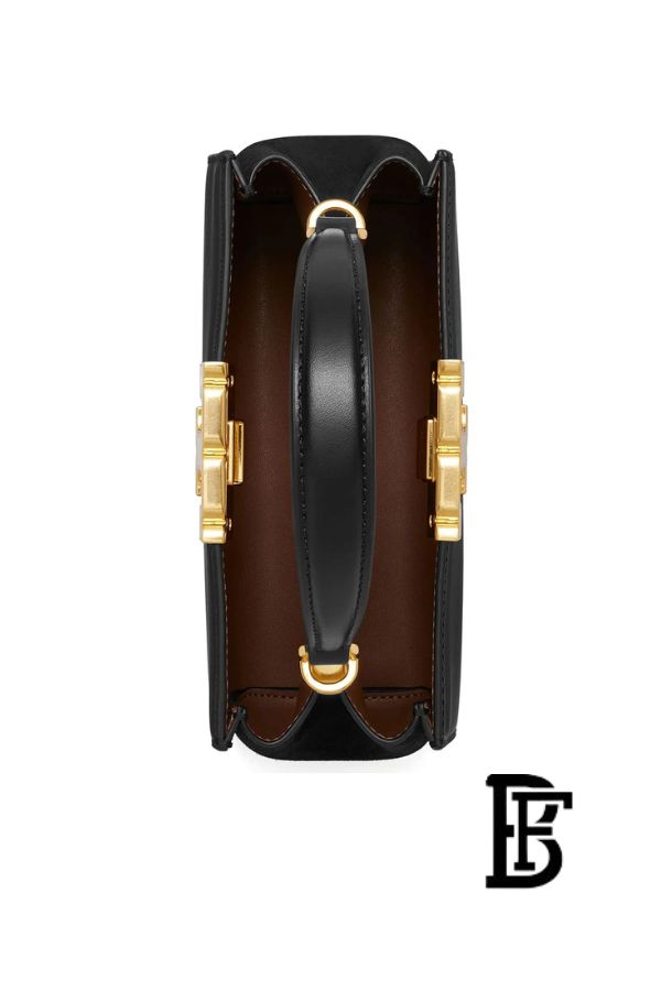 Tory Burch Black Leather Women Handbag 137312 001 – Elegant Everyday Shoulder Bag image 5