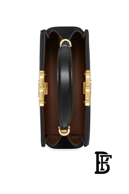 Tory Burch Black Leather Women Handbag 137312 001 – Elegant Everyday Shoulder Bag image 5