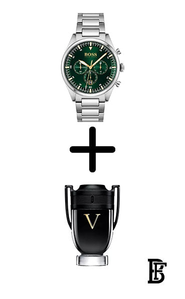 Hugo Boss Watch For Men 1513868 + Gift perfume Tester 30 ml image 1