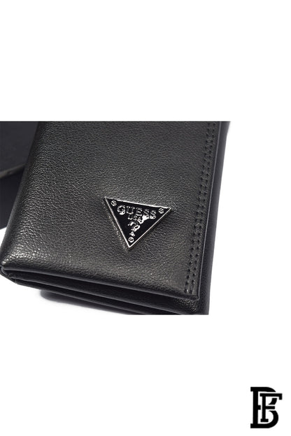 Guess Wallet for Men, Leather, Black image 2