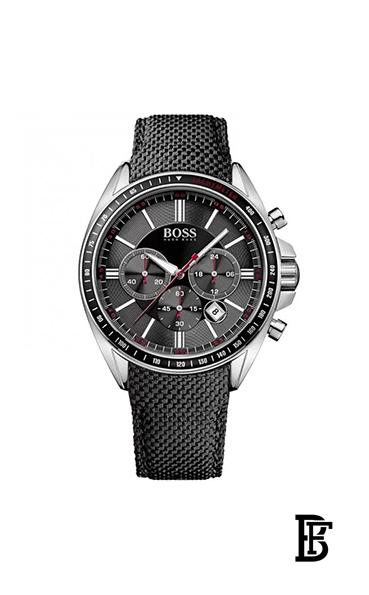 HUGO BOSSMen's Leather Chronograph Watch 1513087 image 0