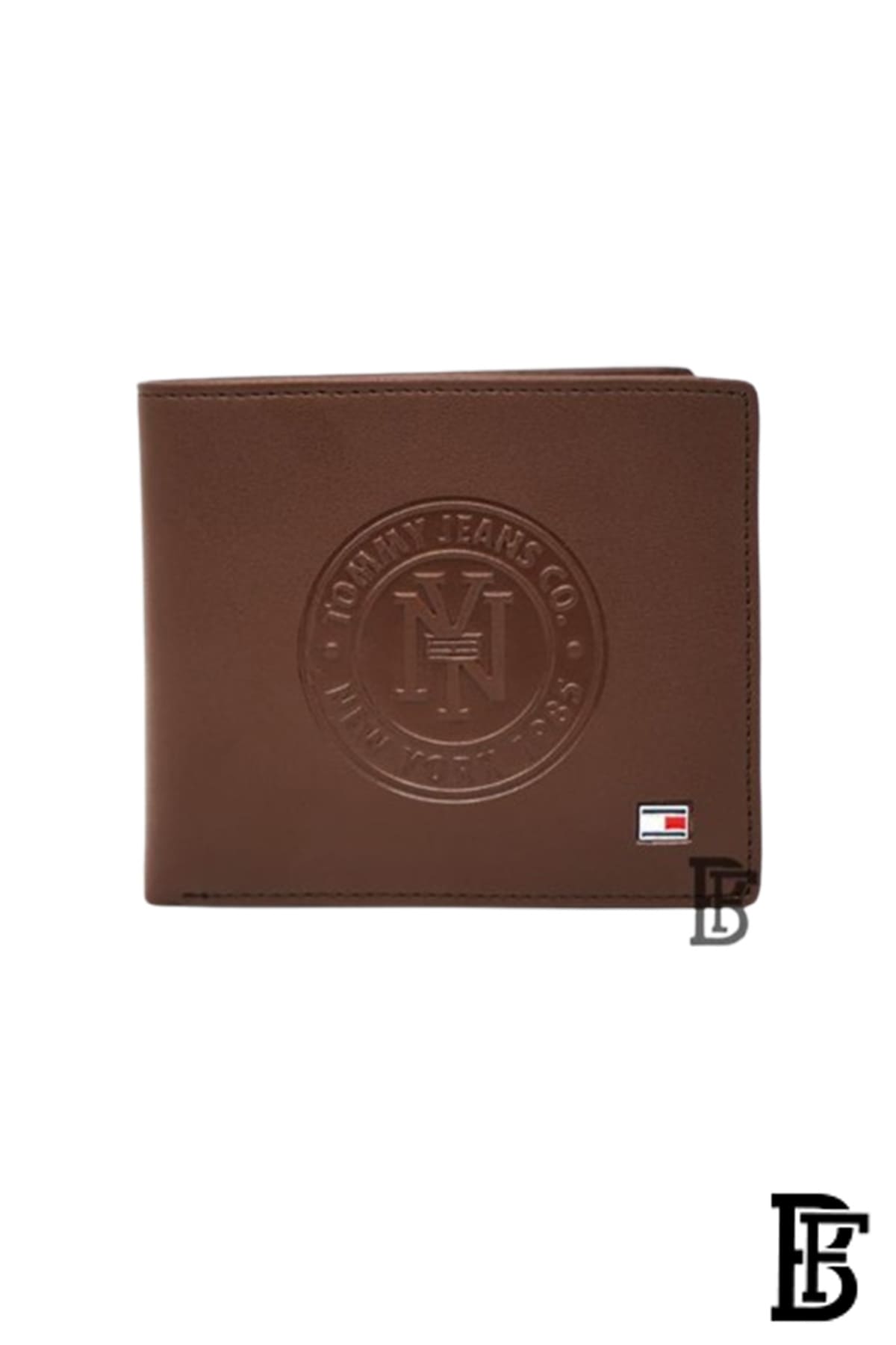 Tommy Hilfiger Men Leather Global Coin Wallet - Brown image 2