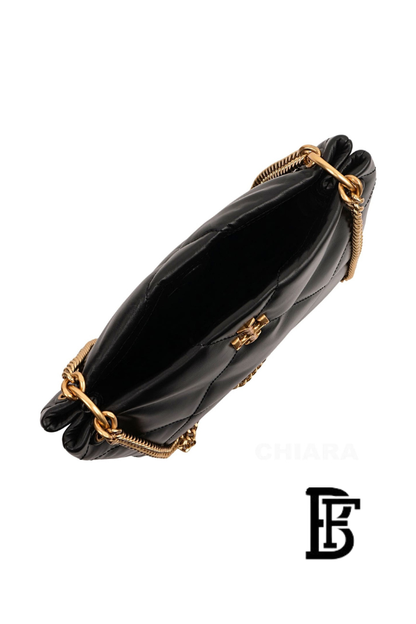 Tory Burch Black Leather Women Handbag 155235 001  – Elegant Everyday Shoulder Bag image 6