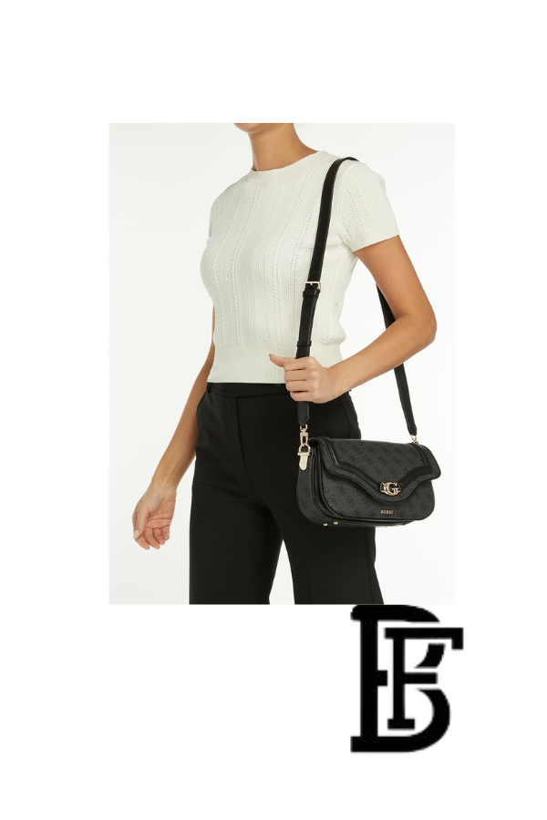 Guess Black Women Shoulder Bag Hwsg7993790 Clo – Elegant Everyday Crossbody image 2