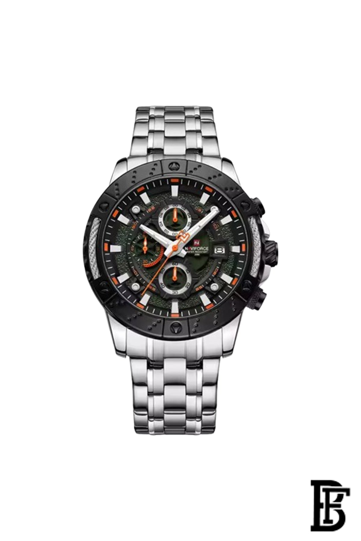 NAVIFORCE NF9227 SOS MEN'S Stainless Steel Wrist Watch image 1