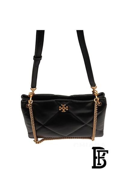 Tory Burch Black Leather Women Handbag 155235 001  – Elegant Everyday Shoulder Bag image 7