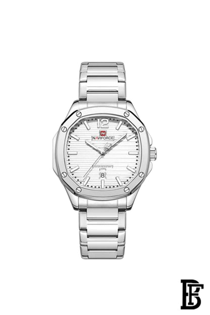 NAVIFORCE NF9243S S/W MEN'S Stainless Steel Analog Wrist Watch image 0