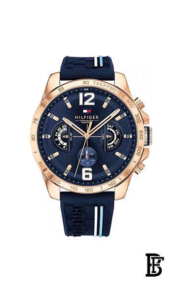 TOMMY HILFIGER Men’s Decker Water Resistant Analog Watch TH1791474+sun glasses gift sg1 image 2