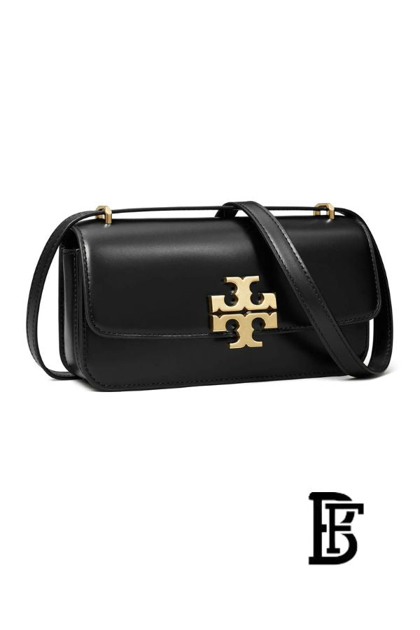 Tory Burch Black Leather Women Handbag 158734 001 – Elegant Everyday Shoulder Bag image 3