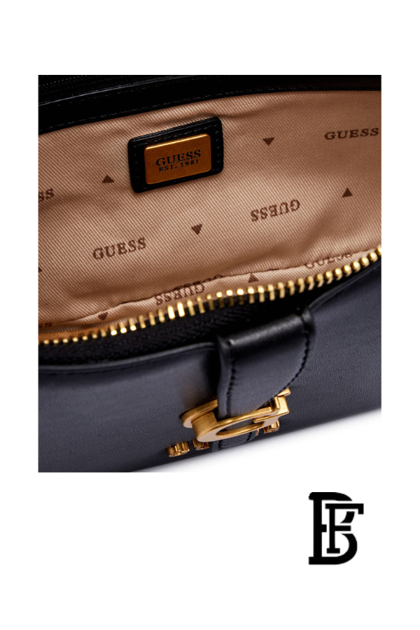 Guess Black Women Shoulder Bag Hwva9329180 – Elegant Everyday Shoulder Bag image 4