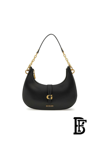 Guess Black Women Shoulder Bag Hwva9329180 – Elegant Everyday Shoulder Bag image 0