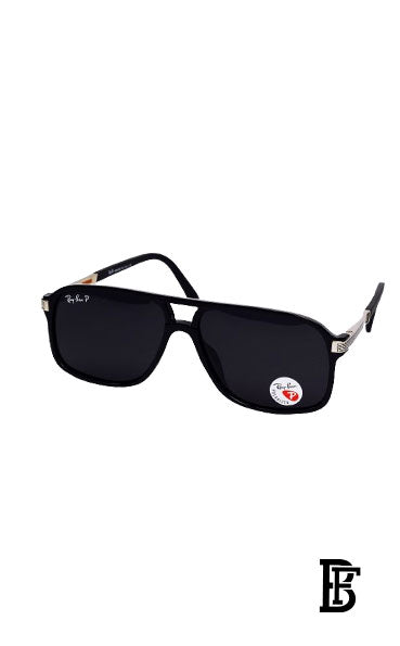 Generic rectangular sunglasses inspired by Rayban sn004 image 0