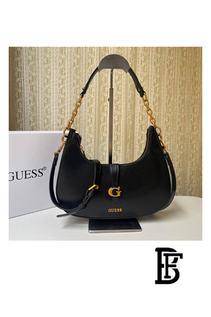 Guess Black Women Shoulder Bag Hwva9329180 – Elegant Everyday Shoulder Bag image 5