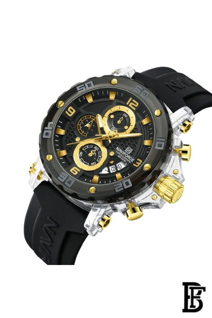 NAVIFORCE NF7123 SGB  MEN'S Stainless Steel Analog Wrist Watch image 2